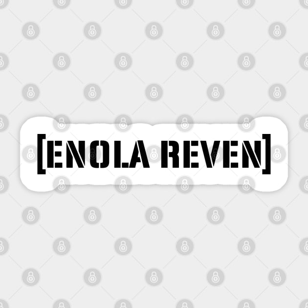 Enola Reven Hoonigan Sticker by EnolaReven